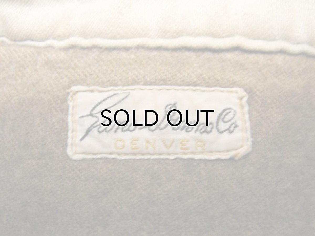 画像5: 1930-40's "Lans-Downs Co." Wool Work Shirts with Chin Strap  size M-L  (表記なし) (5)