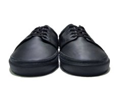 画像2: VANS All Black Leather Sneaker 　size (2)