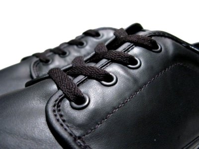 画像2: VANS All Black Leather Sneaker 　size