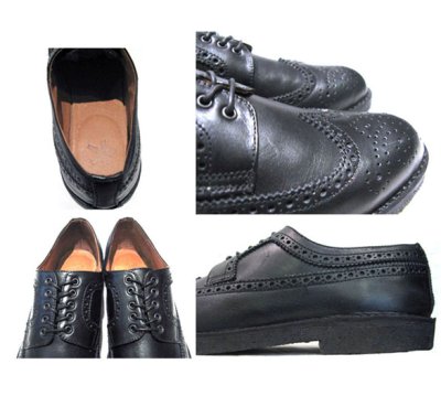 画像3: ADAM KIMMEL 2012-13AW Wing Tip Leather Shoes Gam Sole　size 9