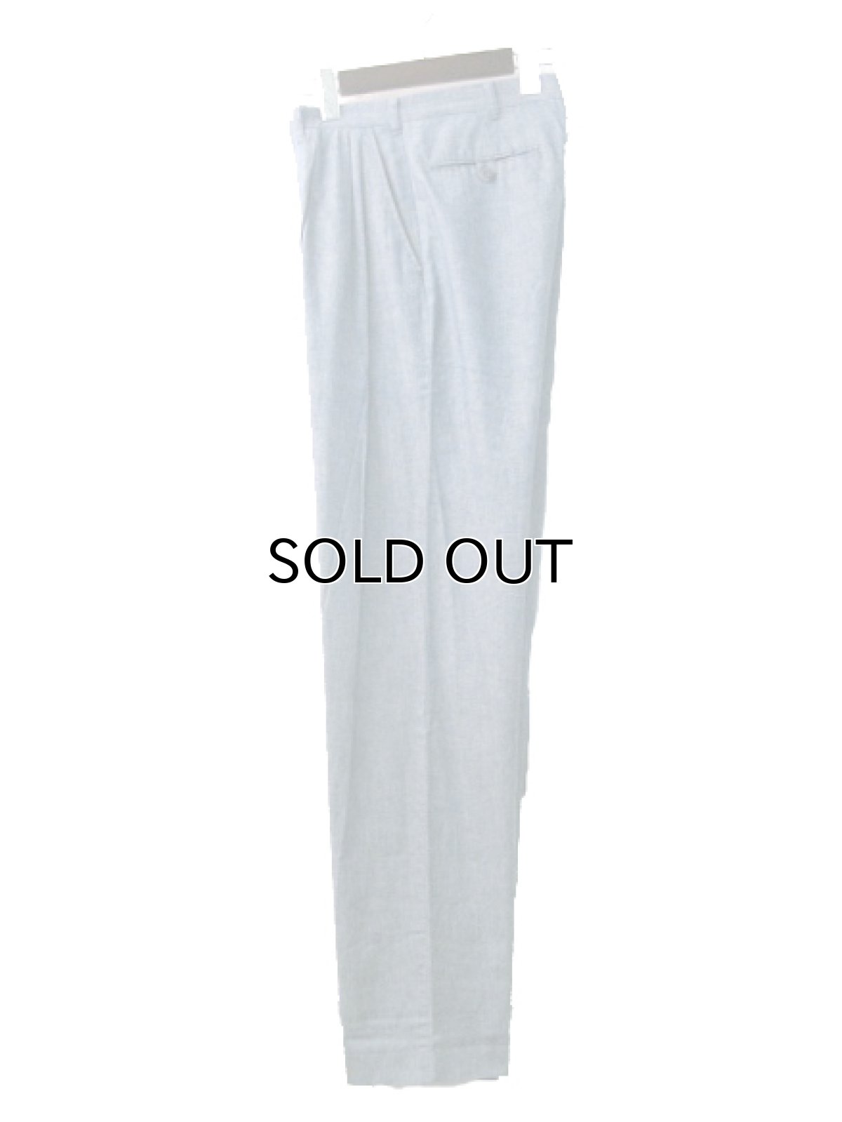 画像3: 1980's Chambray Trousers made in USA size w 32.5 inch (3)