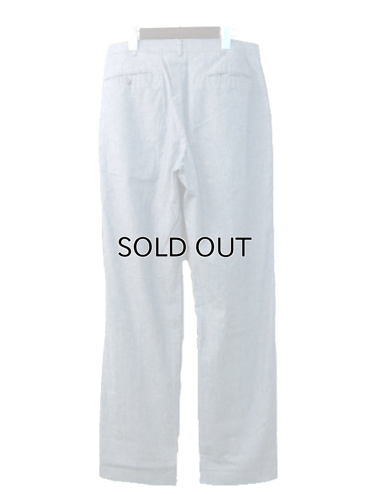 画像2: 1980's Chambray Trousers made in USA size w 32.5 inch (2)