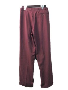 画像2: 1980's "BERTO LUCCI" Two-Tuck Trousers　size w 31 inch (2)