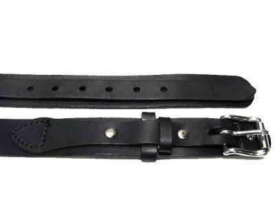画像1: FILSON Bridle Leather "Ranger Belt"　color : Black　size 34
