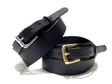 画像3: FILSON Bridle Leather "Ranger Belt"　color : Black　size 34 (3)