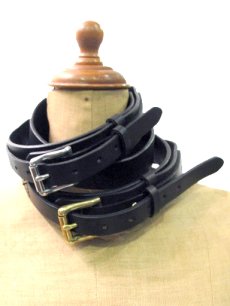画像5: FILSON Bridle Leather "Ranger Belt"　color : Black　size 34 (5)