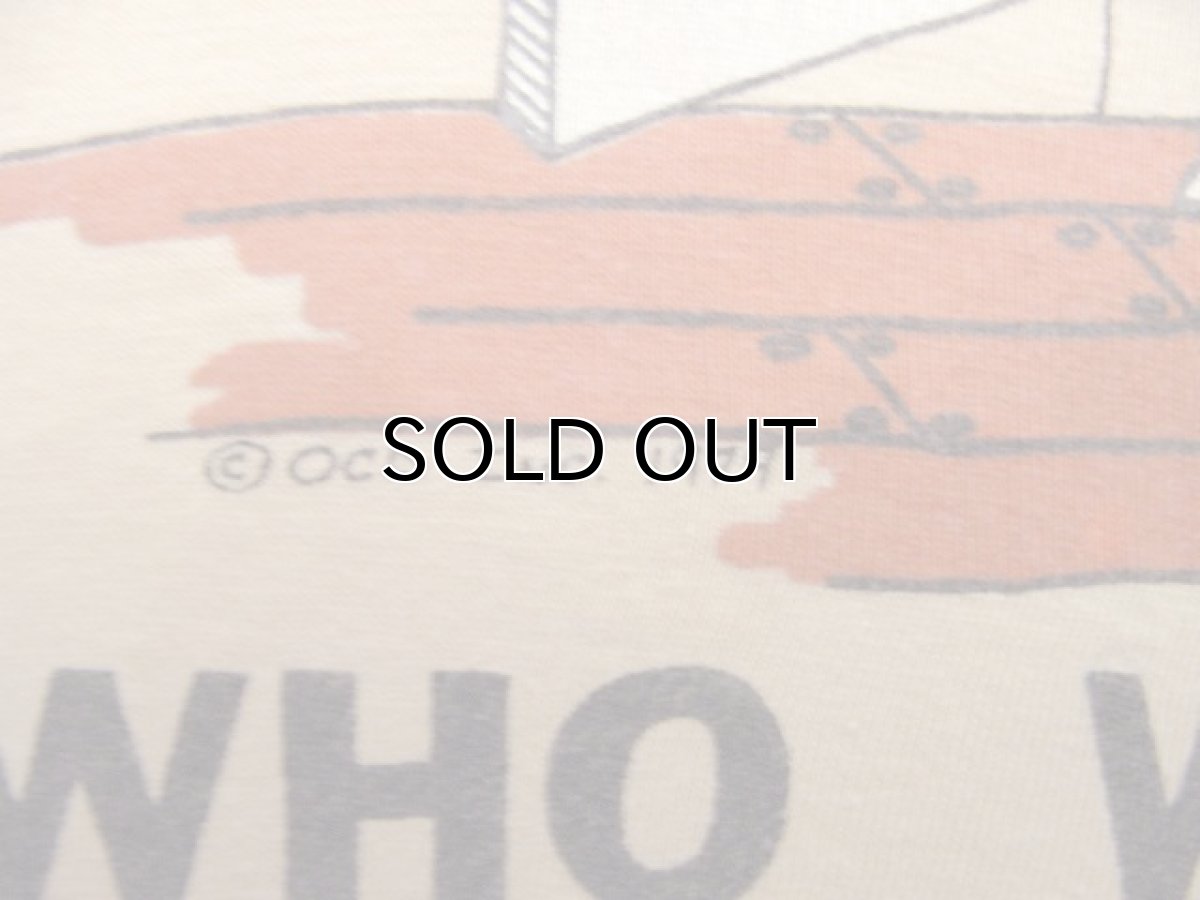 画像4: 1970's "WHO WANT ME" Print Tee 　size L  (表記 XL) (4)