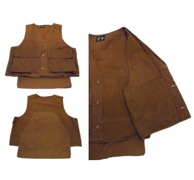 画像1: 1960's "Bullseye" USA Hunting Vest　size M (表記無し)