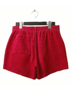 画像2: 1980's "OCEAN PACIFIC" CORDUROY SHORTS "RED"　size w 31~34.5inch (表記34) (2)