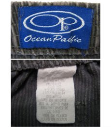 画像3: "OCEAN PACIFIC" CORDUROY SHORTS "GREY"　size w 28.5~33inch (表記 34) (3)