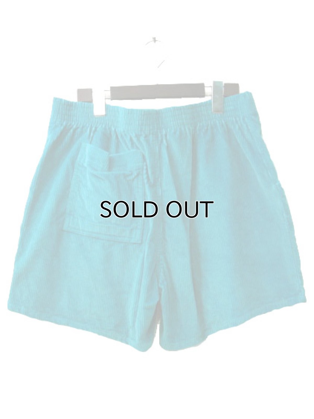 画像2: "OCEAN PACIFIC" CORDUROY SHORTS "GREEN"　size w 34~38.5inch (表記 38) (2)
