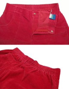 画像3: 1980's "OCEAN PACIFIC" CORDUROY SHORTS "RED"　size w 31~34.5inch (表記34) (3)