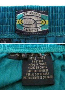 画像3: "OCEAN PACIFIC" CORDUROY SHORTS "GREEN"　size w 34~38.5inch (表記 38) (3)