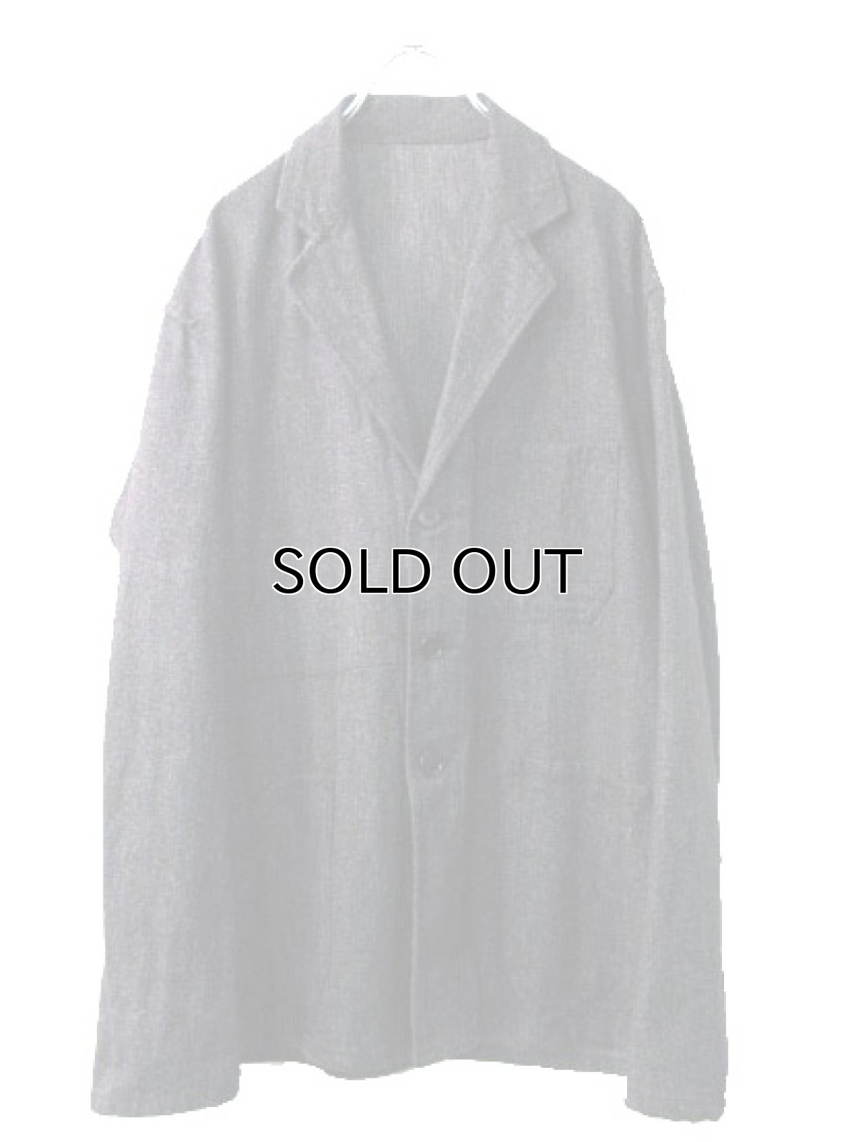 画像2: ~1950's Belgium Worker Salt & Pepper Jacket size M (表記なし) (2)