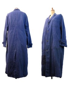 画像3: ~1960's French  "LE VETEMENT" Work Coat color Blue　size M-L (表記なし) (3)