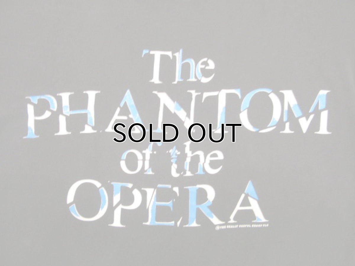 画像3: ~1990's "THE PHANTOM OF THE OPERA" Print Tee Black size XL  (表記 XL) (3)