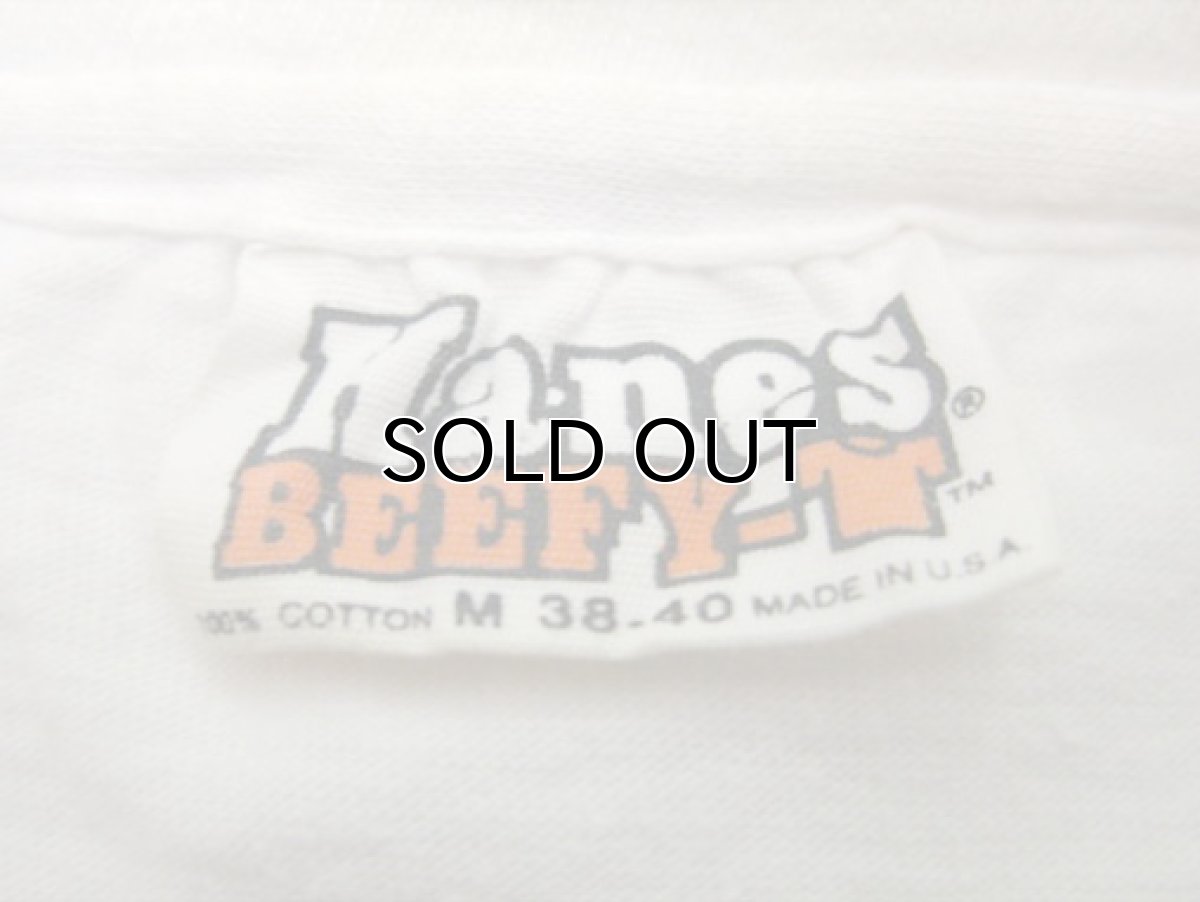 画像4: 1970's "Leslie Arwin"  Doctor Print Tee White size S - M  (表記 M) (4)