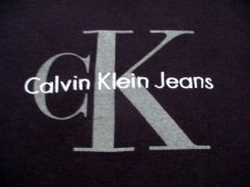 画像4: "Calvin Klein Jeans" Big Tee Dark Navy　size XL  (表記 XL) (4)