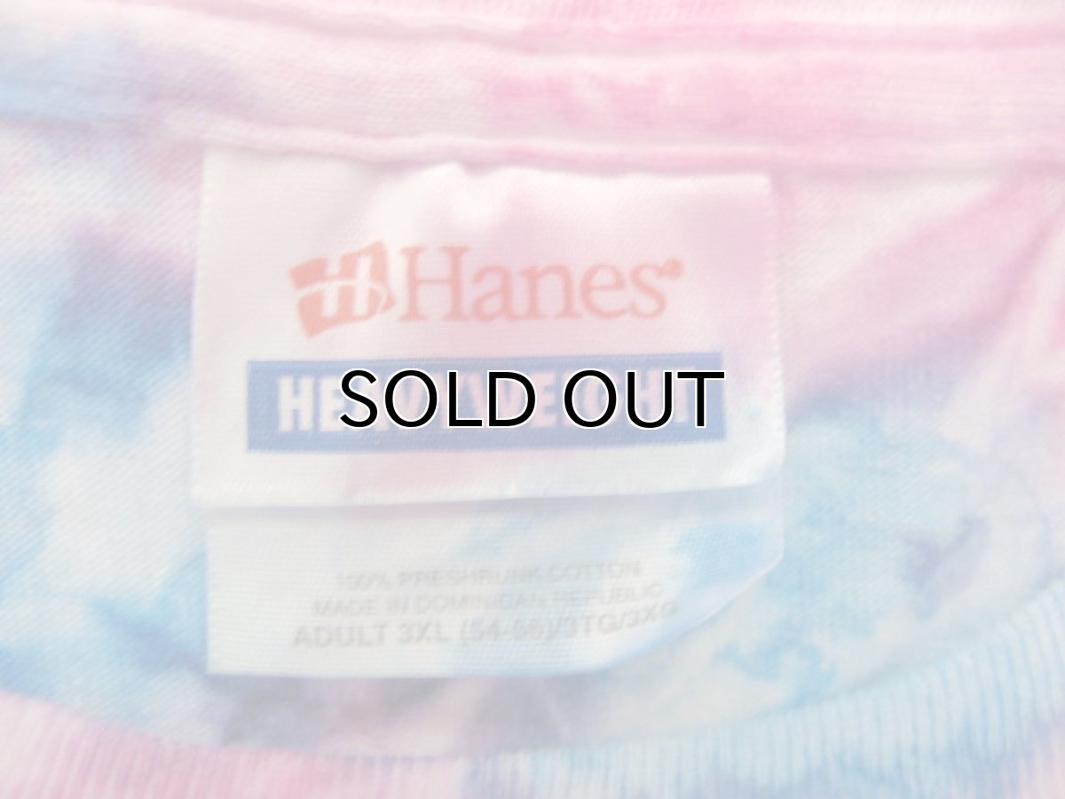 画像4: Hanes "TIE DYE" BIG Tee　size XXXL  (表記 3XL) (4)