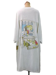 画像2: 1980's "Sevon Drifs" 七人の小人 Print Big Tee White　size XXXL  (表記 なし) (2)