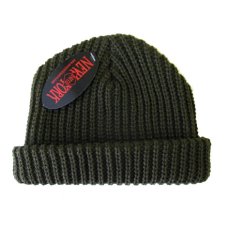 画像1: NewYorkHat "CHUNKY BEANIE" アクリルワッチキャップ　SHORT　OLIVE (1)