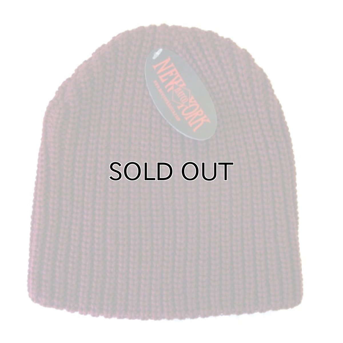 画像2: NewYorkHat "CHUNKY BEANIE" アクリルワッチキャップ　SHORT　BURGUNDY (2)