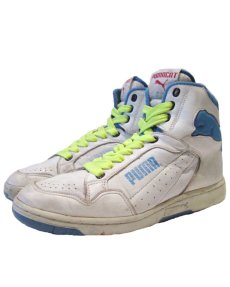 画像1: 1980's PUMA "CAT" Hi  Sneaker　size 9 1/2 (27.5cm) (1)