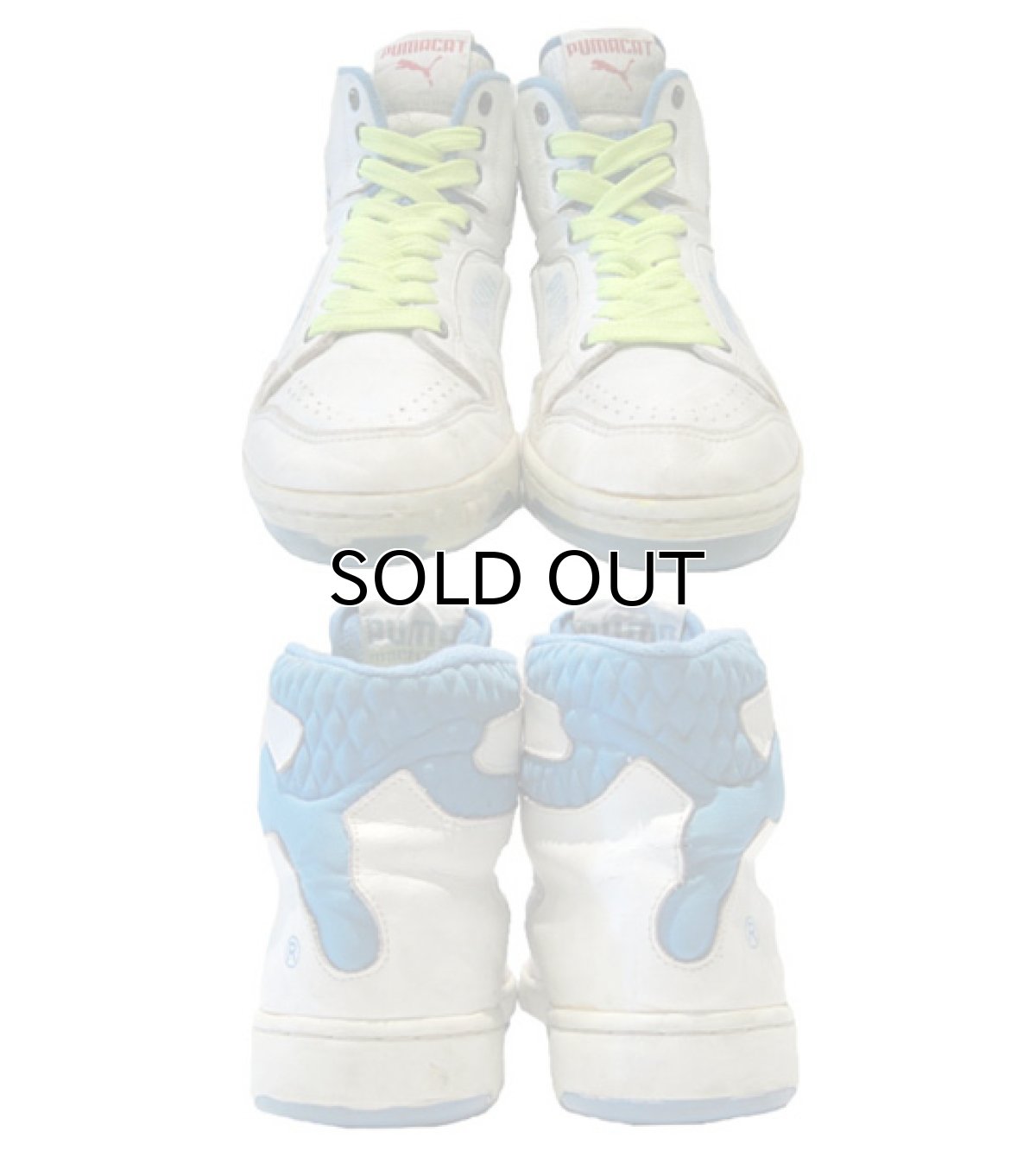 画像5: 1980's PUMA "CAT" Hi  Sneaker size 9 1/2 (27.5cm) (5)