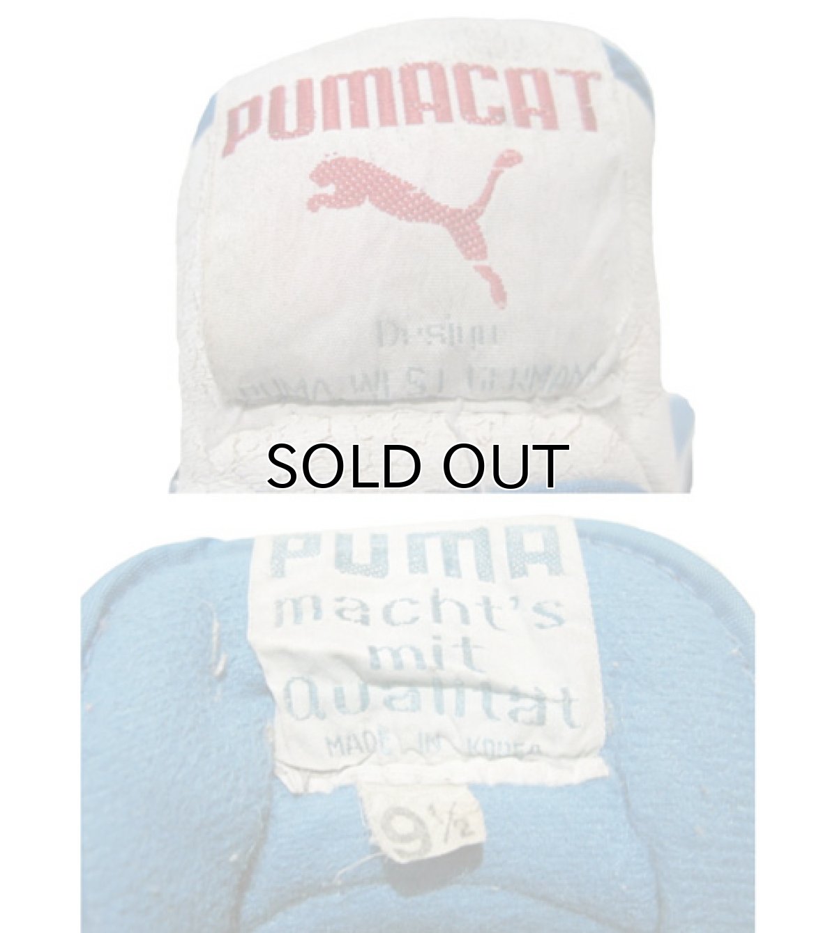 画像3: 1980's PUMA "CAT" Hi  Sneaker size 9 1/2 (27.5cm) (3)