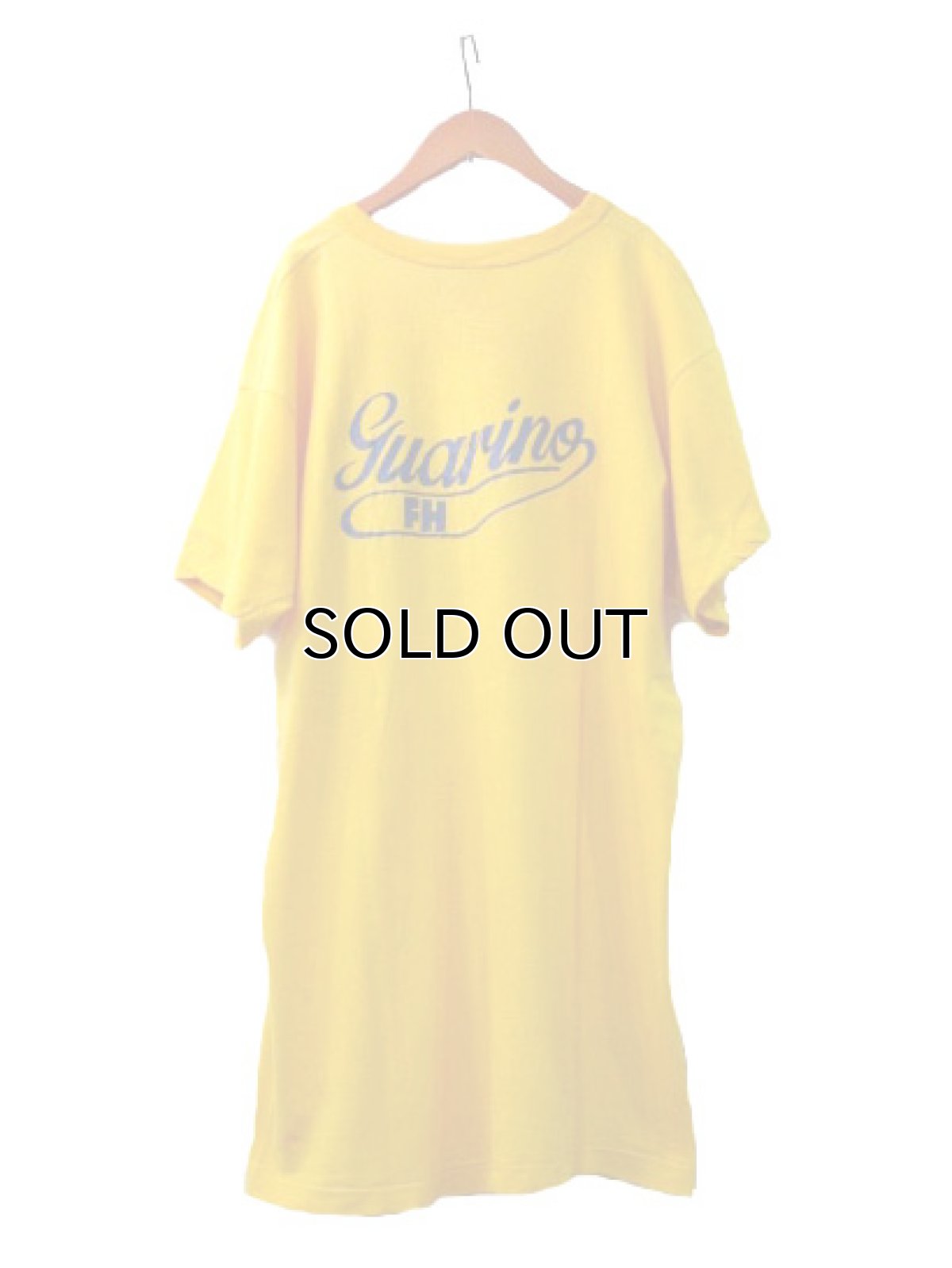 画像2: 1970's RUSSEL "BAZAAR"  Tee　Yellow　size L - XL  (表記 XL) (2)