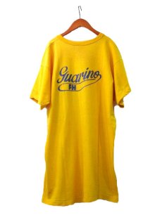 画像2: 1970's RUSSEL "BAZAAR"  Tee　Yellow　size L - XL  (表記 XL) (2)