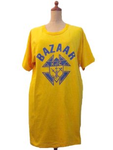 画像3: 1970's RUSSEL "BAZAAR"  Tee　Yellow　size L - XL  (表記 XL) (3)