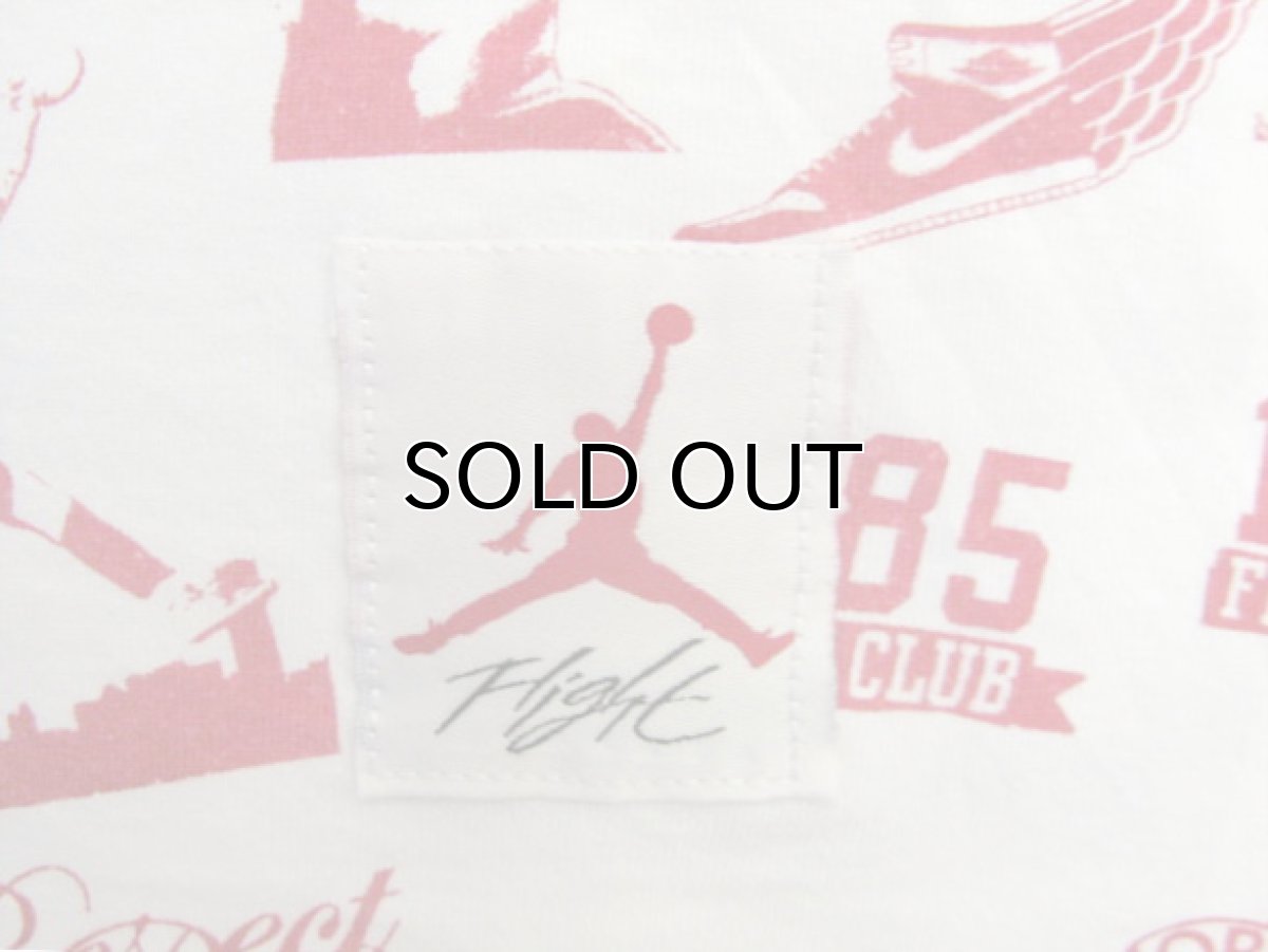 画像4: 1990's "AIR JORDAN"  Multi Print Tee　White/Red　size XXXL  (表記 XXL) (4)