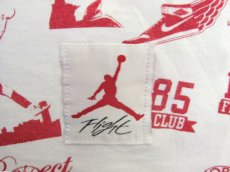 画像4: 1990's "AIR JORDAN"  Multi Print Tee　White/Red　size XXXL  (表記 XXL) (4)