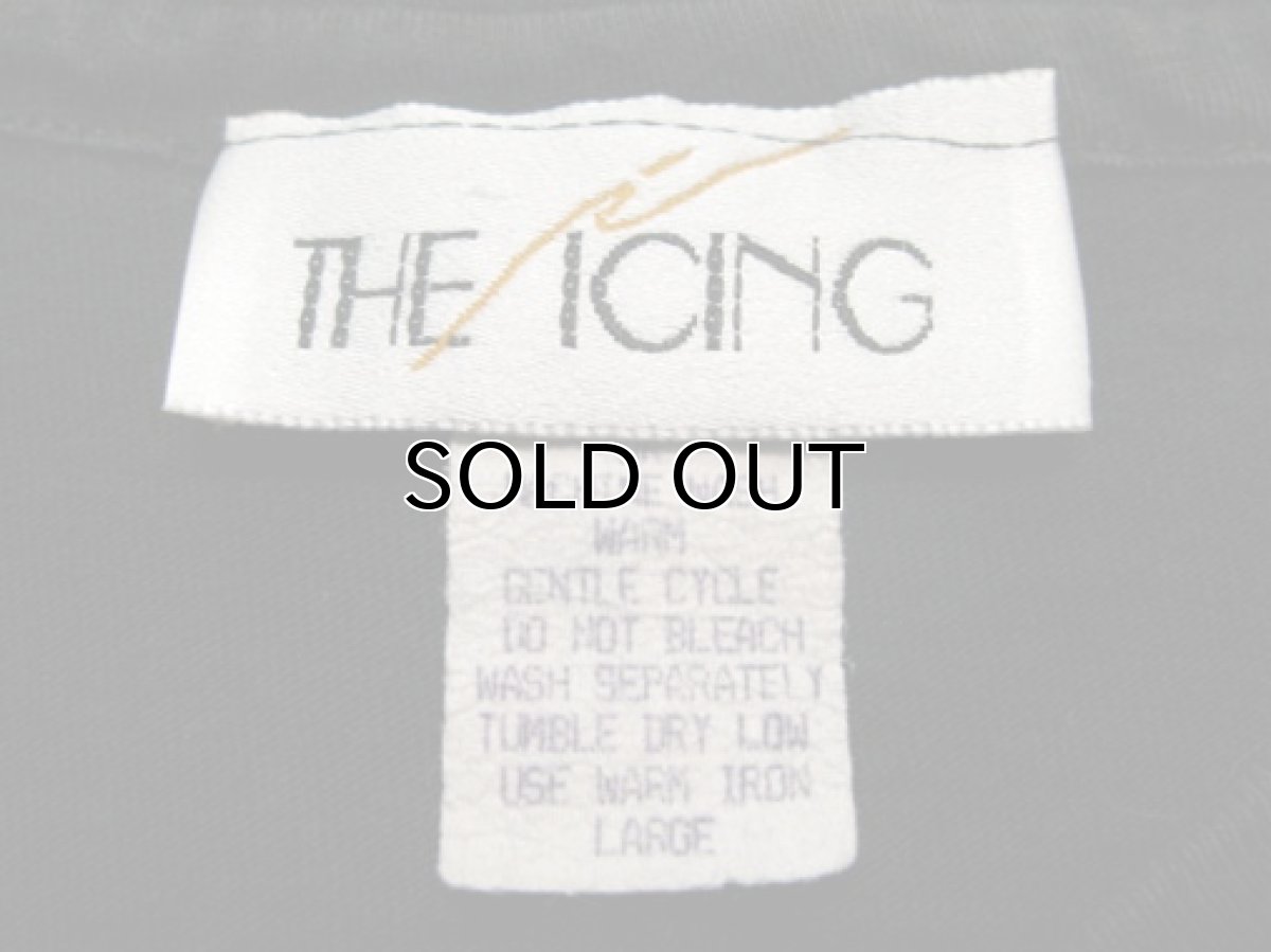 画像4: 1990's Animal Print 総柄 Tee 黒 size L  (表記 Large) (4)