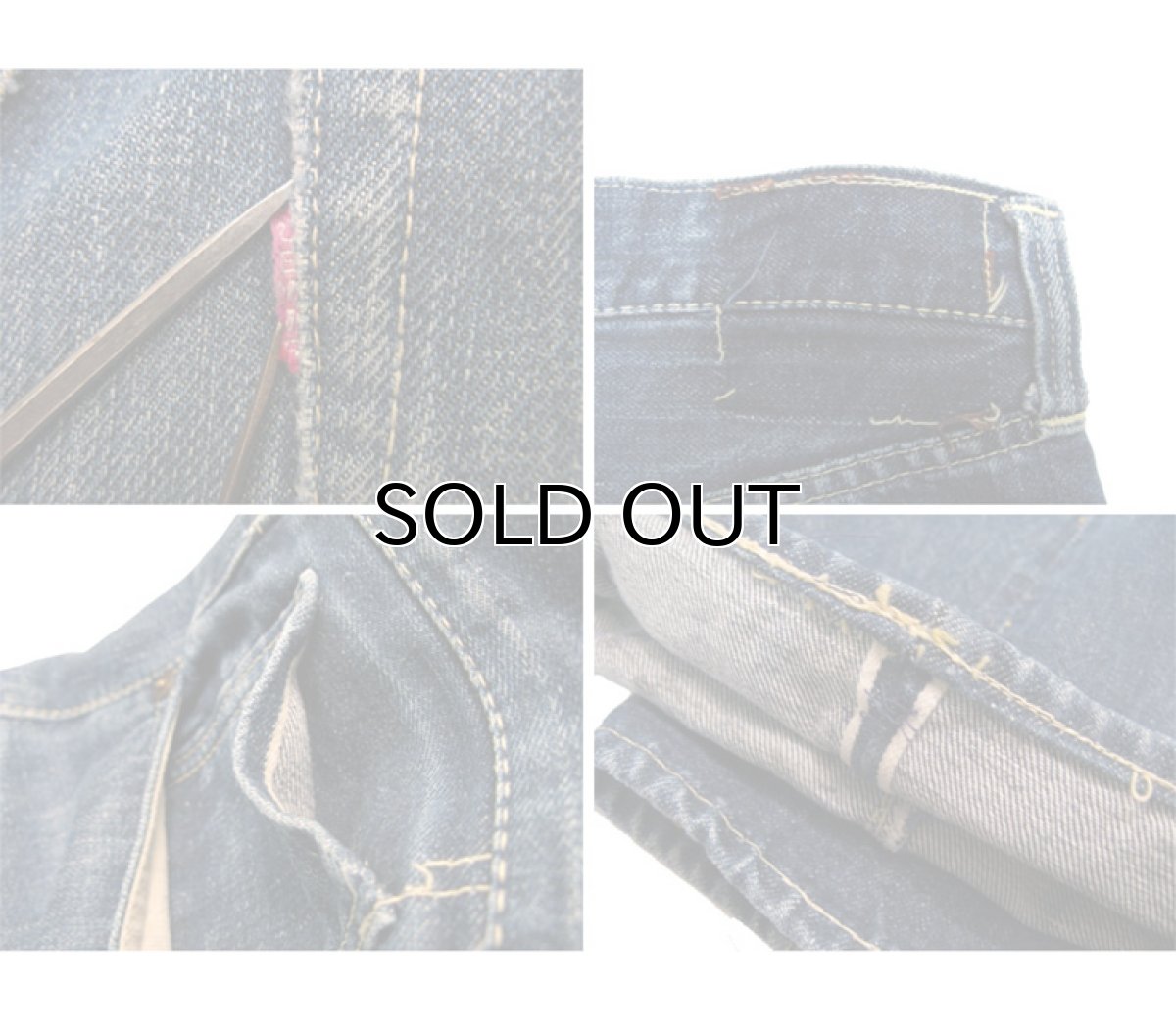 画像4: 1940's LEVI'S S-503BXX "WW II" Denim Pants size 28.5 inch (表記 無し) (4)