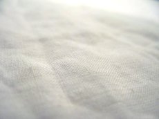画像5: ~1950's French Marine Linen Sailor Shirts White / Navy　size S - M (表記 なし) (5)