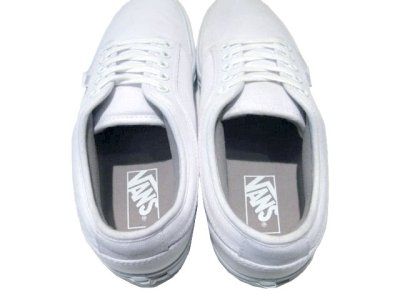 画像2: VANS Canvas Skate Shoes  ALL WHITE　size 11