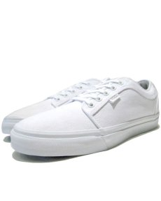 画像1: VANS Canvas Skate Shoes  ALL WHITE　size 11 (1)