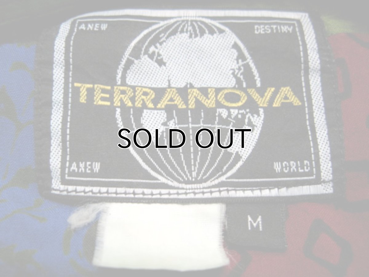 画像4: 1990's "TERRANOVA" Crazy Pattern L/S Shirts  size L - XL (表記 M) (4)