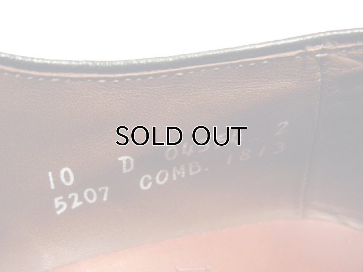 画像5: "Allen Edmonds" Cap Toe Leather Shoes　BLACK　size 10D (5)