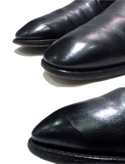 画像3: 1980's "Church's" Plain Toe Leather Shoes　BLACK　size 7 1/2 D