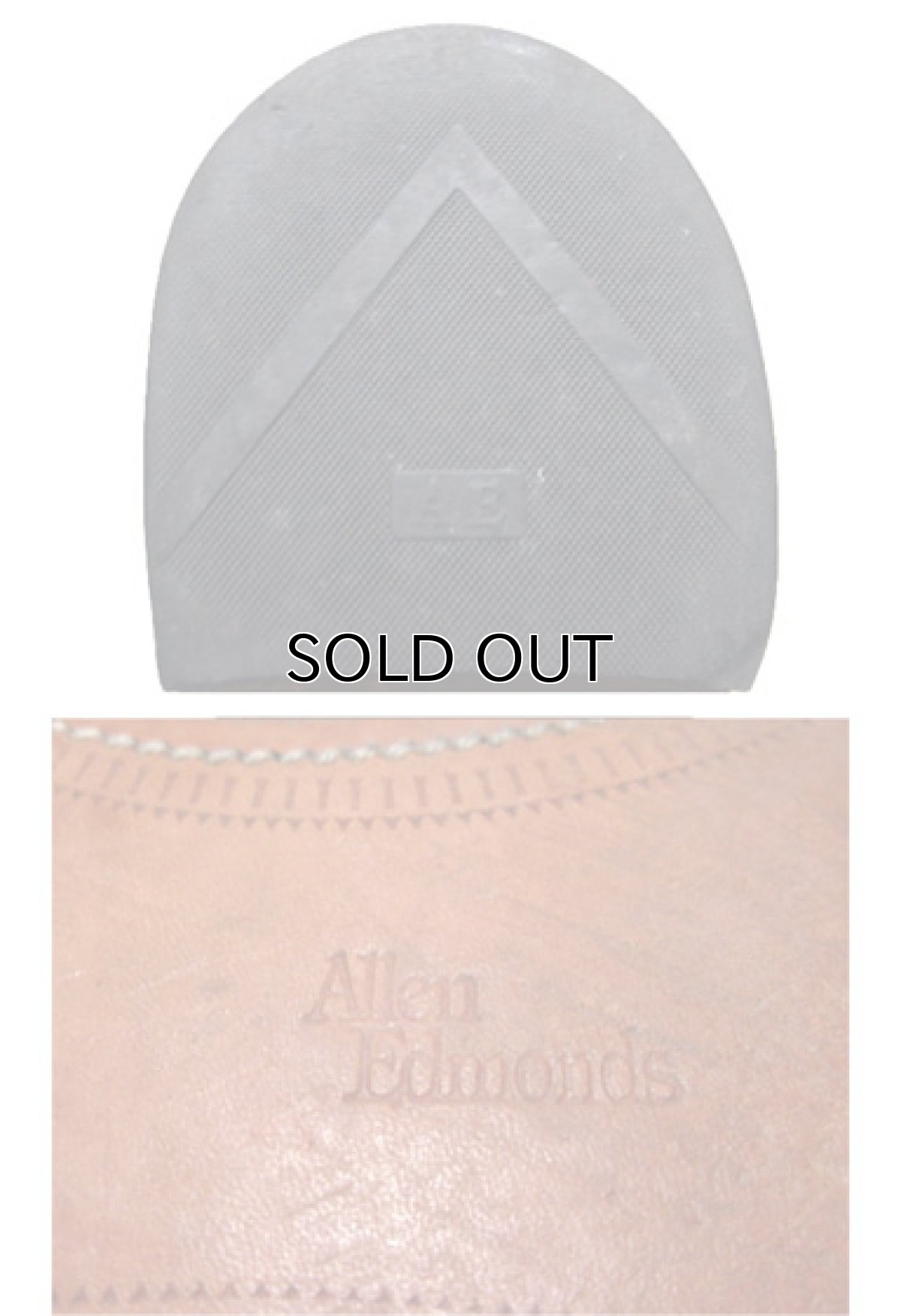 画像4: "Allen Edmonds" Cap Toe Leather Shoes　BLACK　size 10D (4)