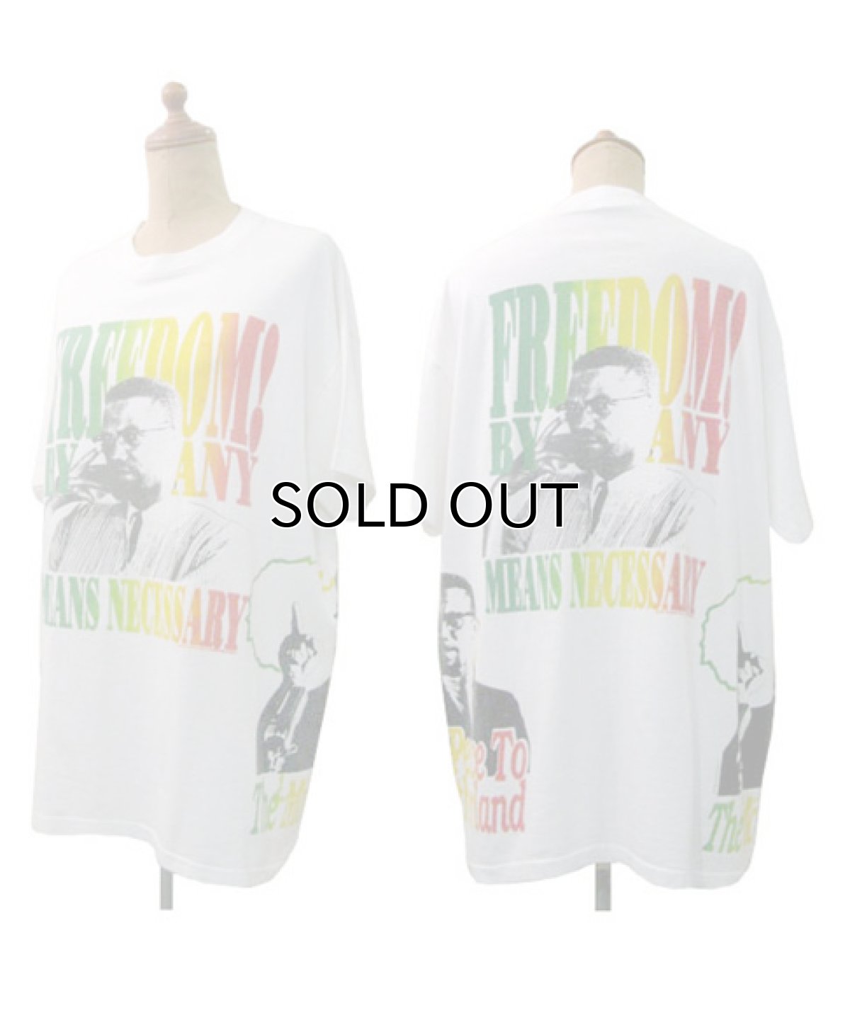 画像2: 1980's "MARCOM X"  Print Tee size L (表記 Large) (2)