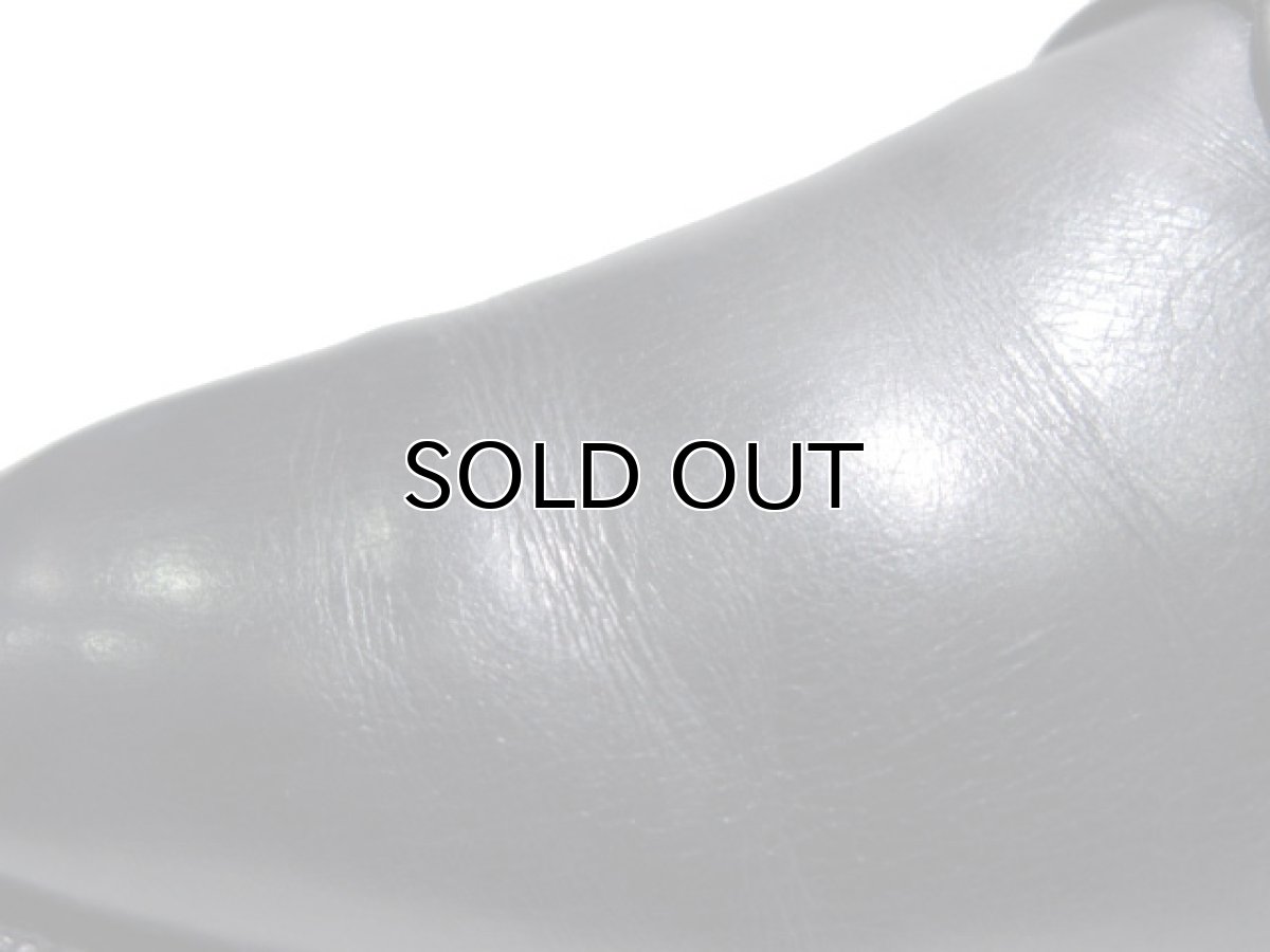 画像5: 1980's "Church's" Plain Toe Leather Shoes　BLACK　size 7 1/2 D (5)