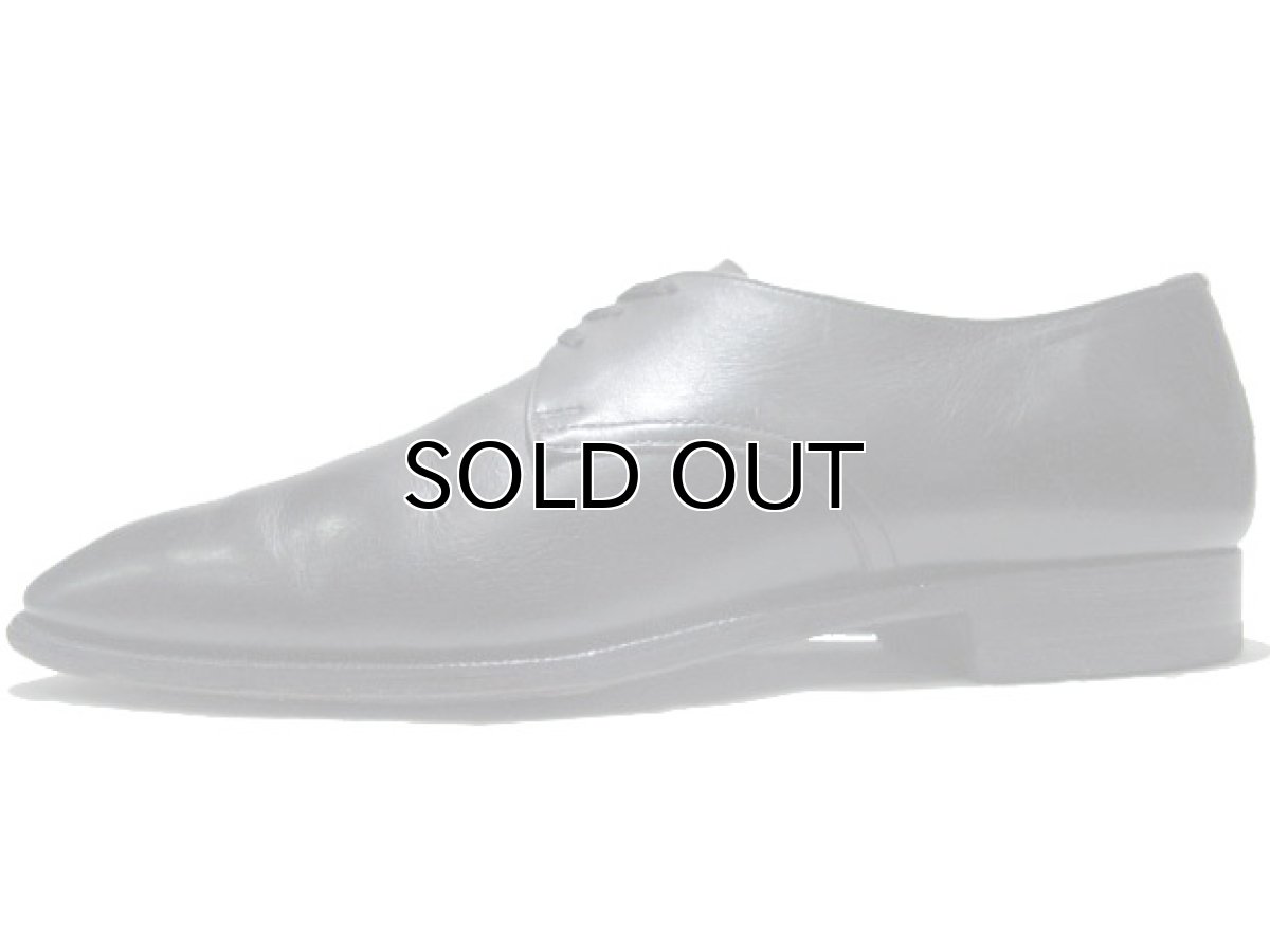 画像2: 1980's "Church's" Plain Toe Leather Shoes　BLACK　size 7 1/2 D (2)