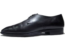 画像2: 1980's "Church's" Plain Toe Leather Shoes　BLACK　size 7 1/2 D (2)