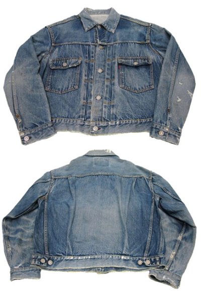 画像1: 1950's LEVI'S 507XX "2ND" Denim Jacket　size 40  (表記 不明)