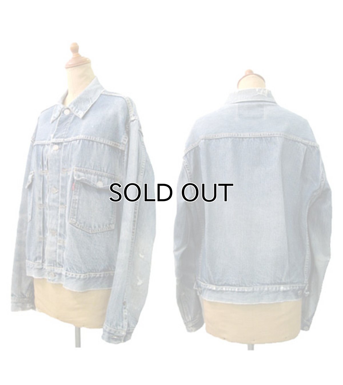 画像3: 1950's LEVI'S 507XX "2ND" Denim Jacket size 40  (表記 不明) (3)
