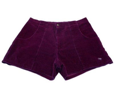 画像1: 1980's "OCEAN PACIFIC" CORDUROY SHORTS "BURGUNDY"　size w 32.5~35.5inch (表記36)